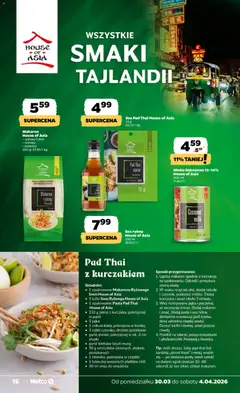 Pogląd oferty "Netto gazetka od poniedziałku spożywcza" - ważna od 30.03.2026 | Strona: 16