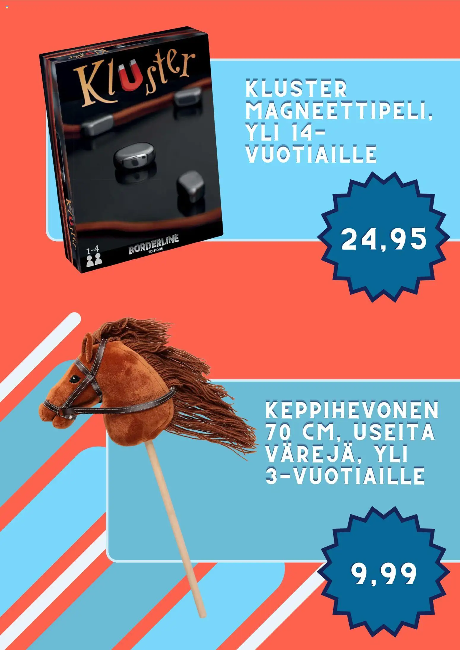 Clas Ohlson tarjoukset – voimassa 26.12.2025 alkaen | Sivu: 4 | Tuotteet: Keppihevonen