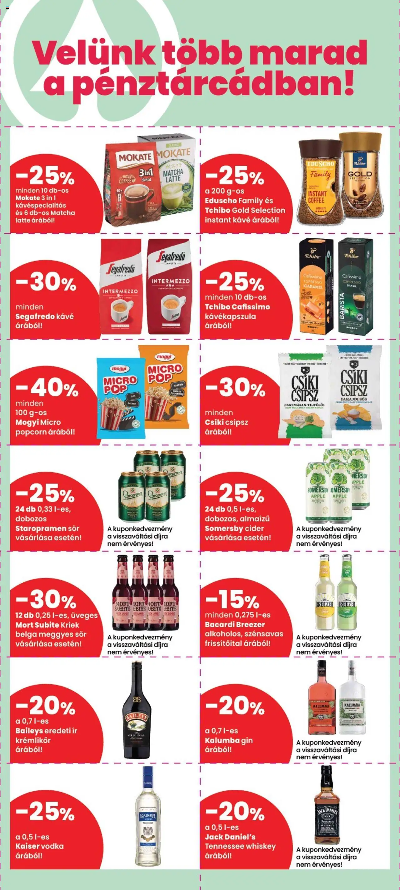 Spar akciós ujság - amely érvényes a következő dátumtól: 07.08.2025 | Oldal: 4 | Termékek: Chardonnay, Krémlikőr, Cider, Vodka
