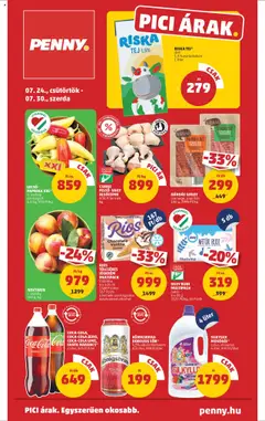 PENNY Akciós újság - amely érvényes a következő dátumtól: 24.07.2025