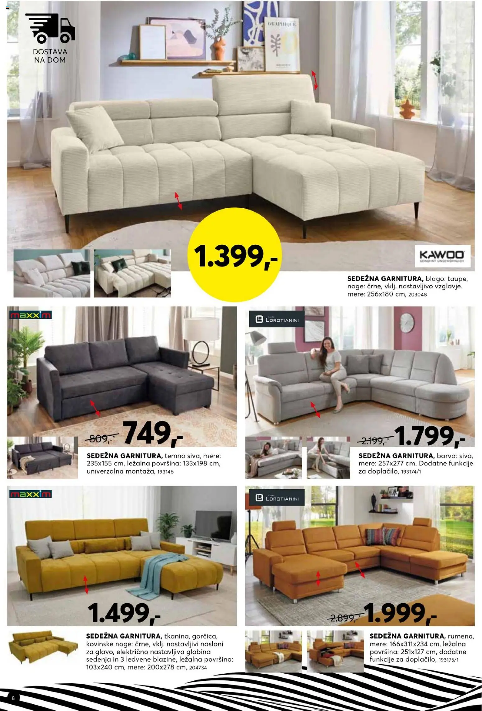 Novi Dipo katalog ponudbe – veljaven od 08.04.2026 | Stran: 8 | Izdelki: Barva