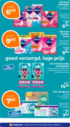 Trekpleister - Folder - Voorbeeld van een folder van Trekpleister, geldig van 17.02.2026 | Pagina: 42 | Producten: Slipje, Ondergoed, Parfum, Tampons