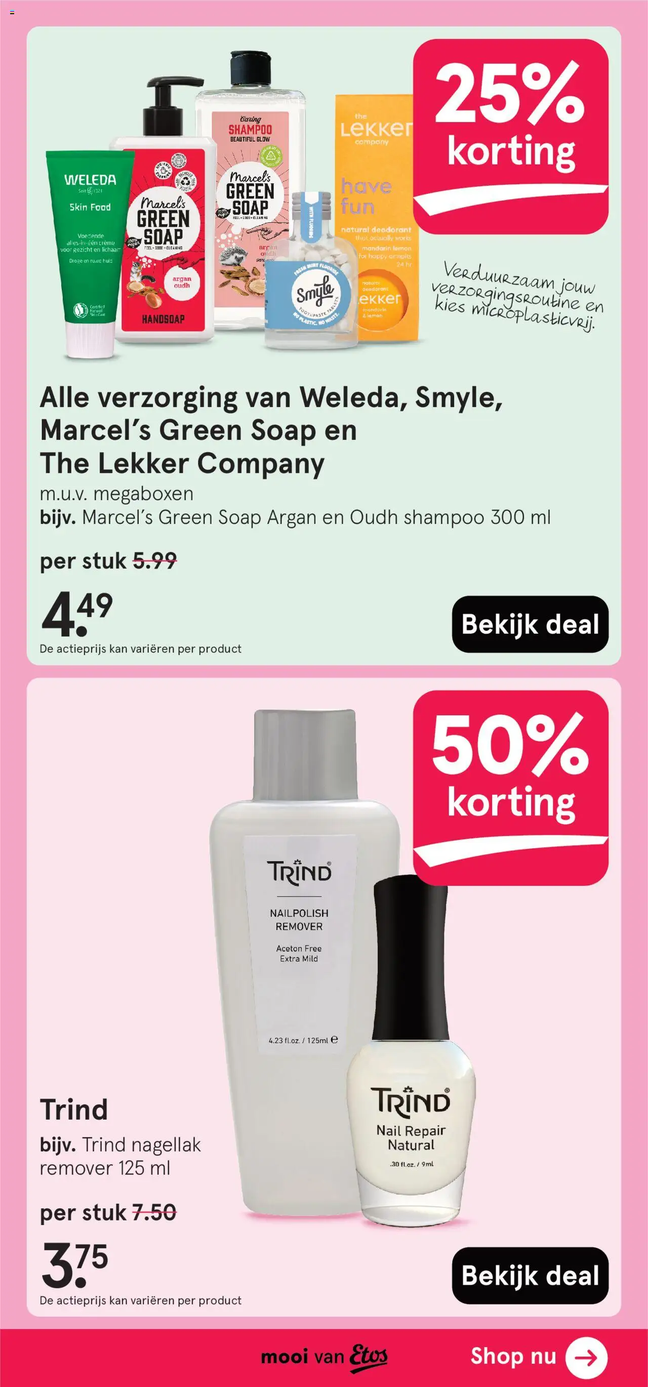  | Pagina: 65 | Producten: Deodorant, Kan, Nagellak, Shampoo