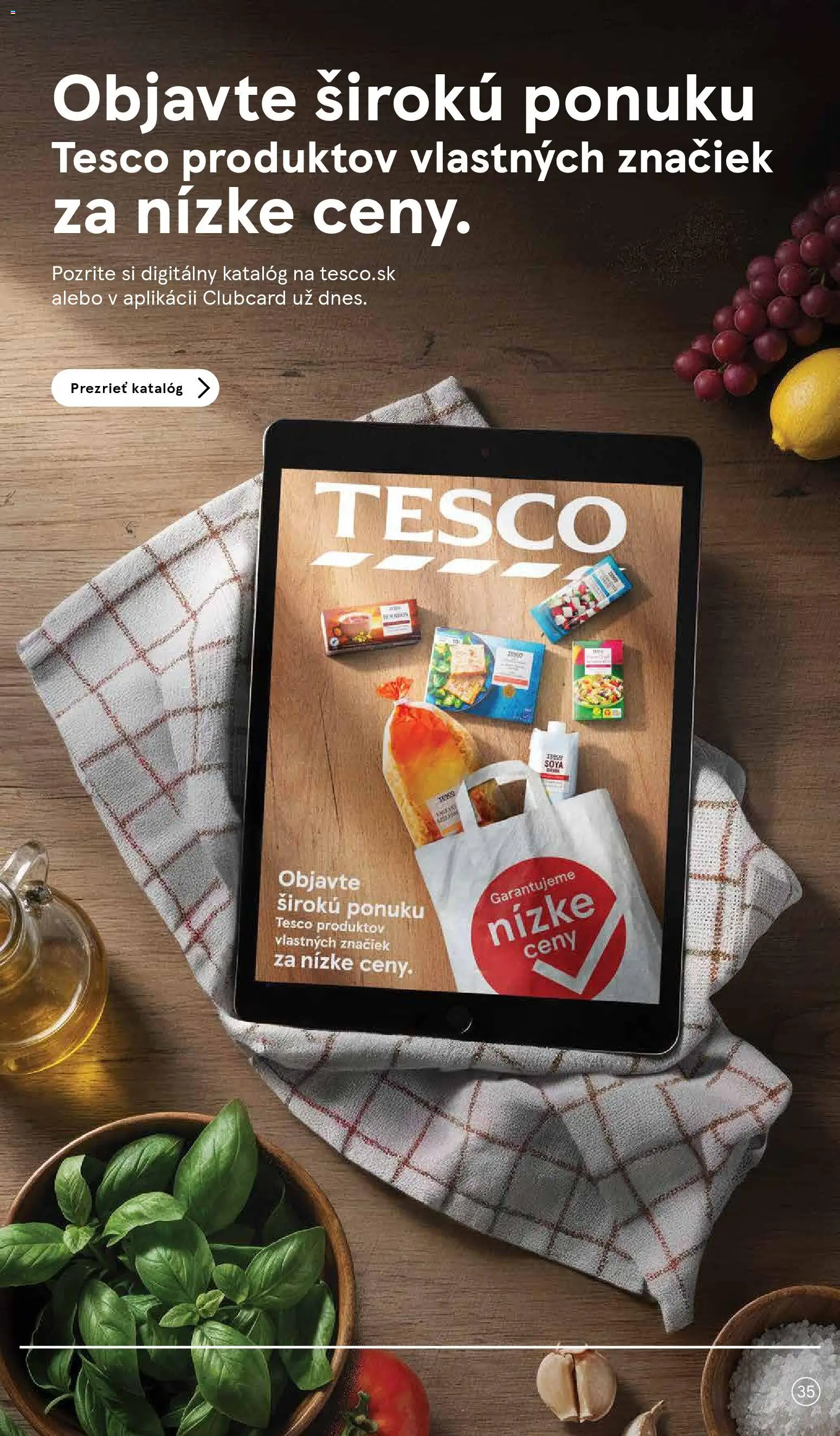 Nové Tesco akcie – leták je platný od 07.01.2026 | Strana: 35