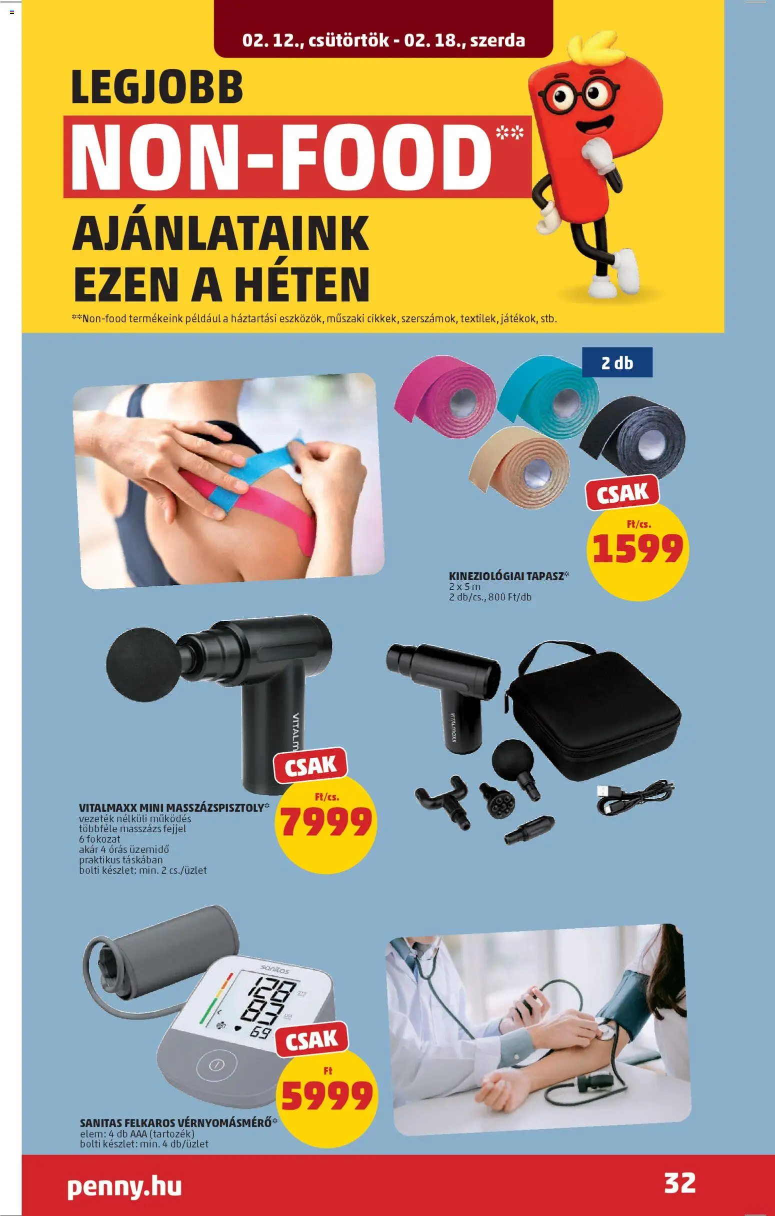 PENNY akciós ujság - amely érvényes a következő dátumtól: 12.02.2026 | Oldal: 36