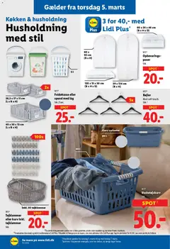 Lidl - Tilbudsavis gyldig fra 01.03.2026 | Side: 27 | Produkter: Kurv, Bøjler, Søm