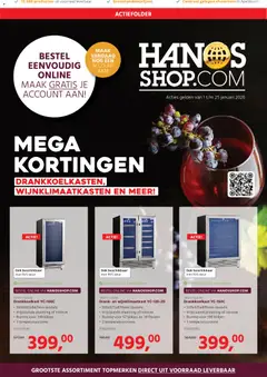 Hanos - Actiefolder - Voorbeeld van een folder van Hanos, geldig van 01.01.2026