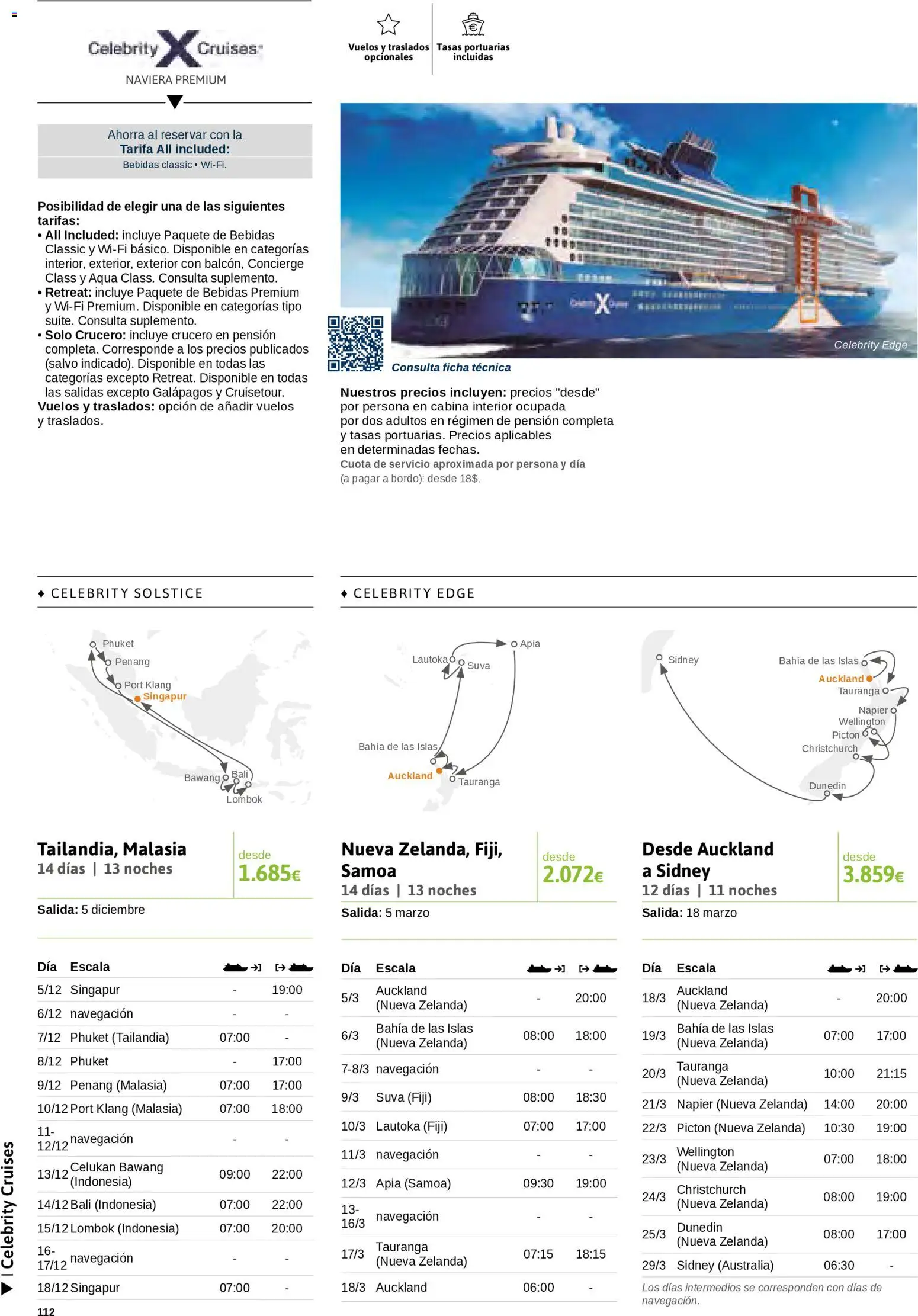 Viajes El Corte Inglés Cruceros marítimos │ válido desde el 01.01.2026 | Página: 113 | Productos: Navegación