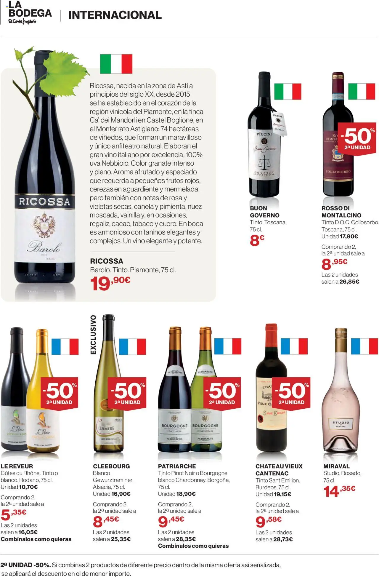 El Corte Inglés ofertas │ válido desde el 02.10.2025 | Página: 22 | Productos: Vino