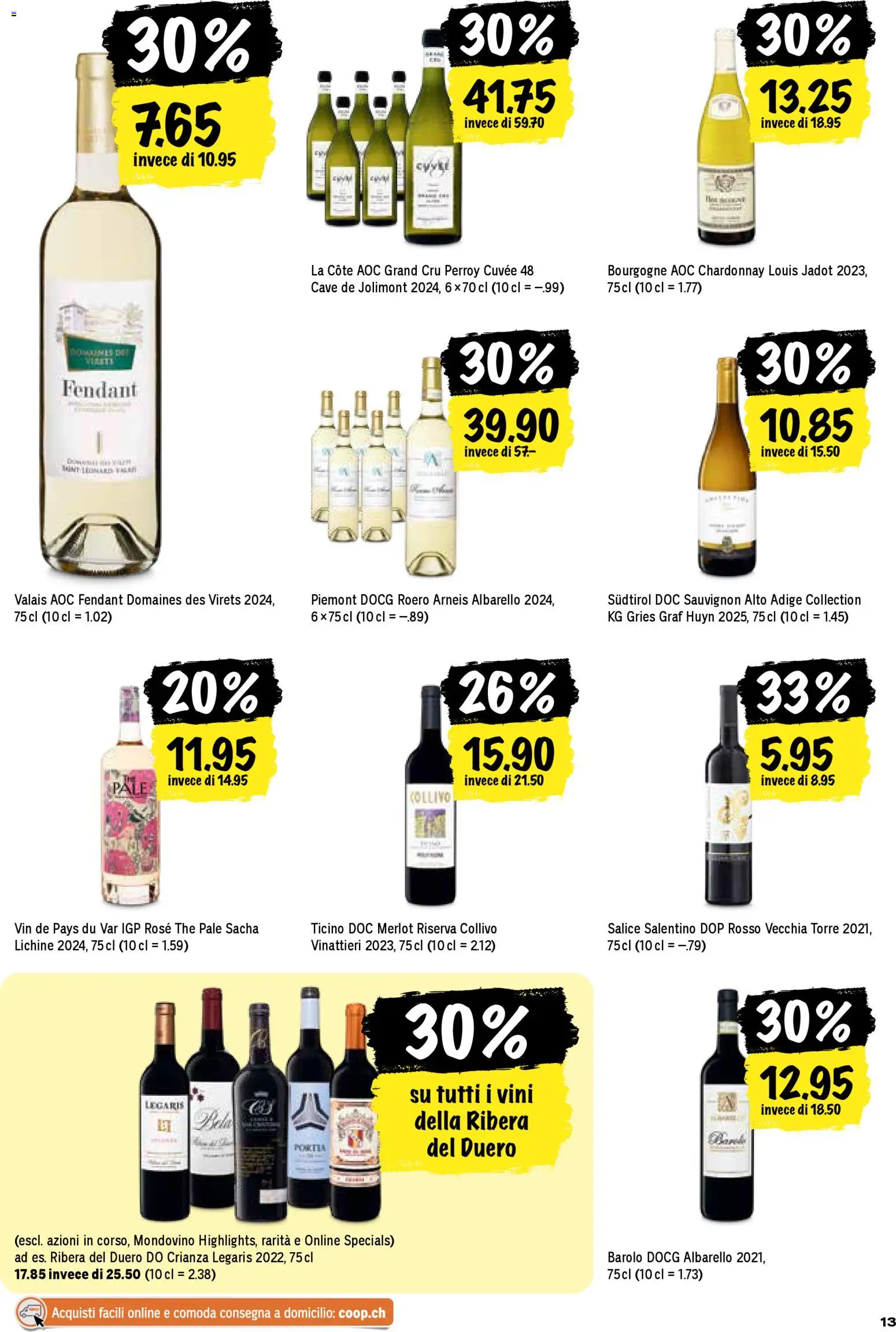 Coop aktionen IT – gültig ab 05.03.2026 | Seite: 13 | Produkte: Merlot