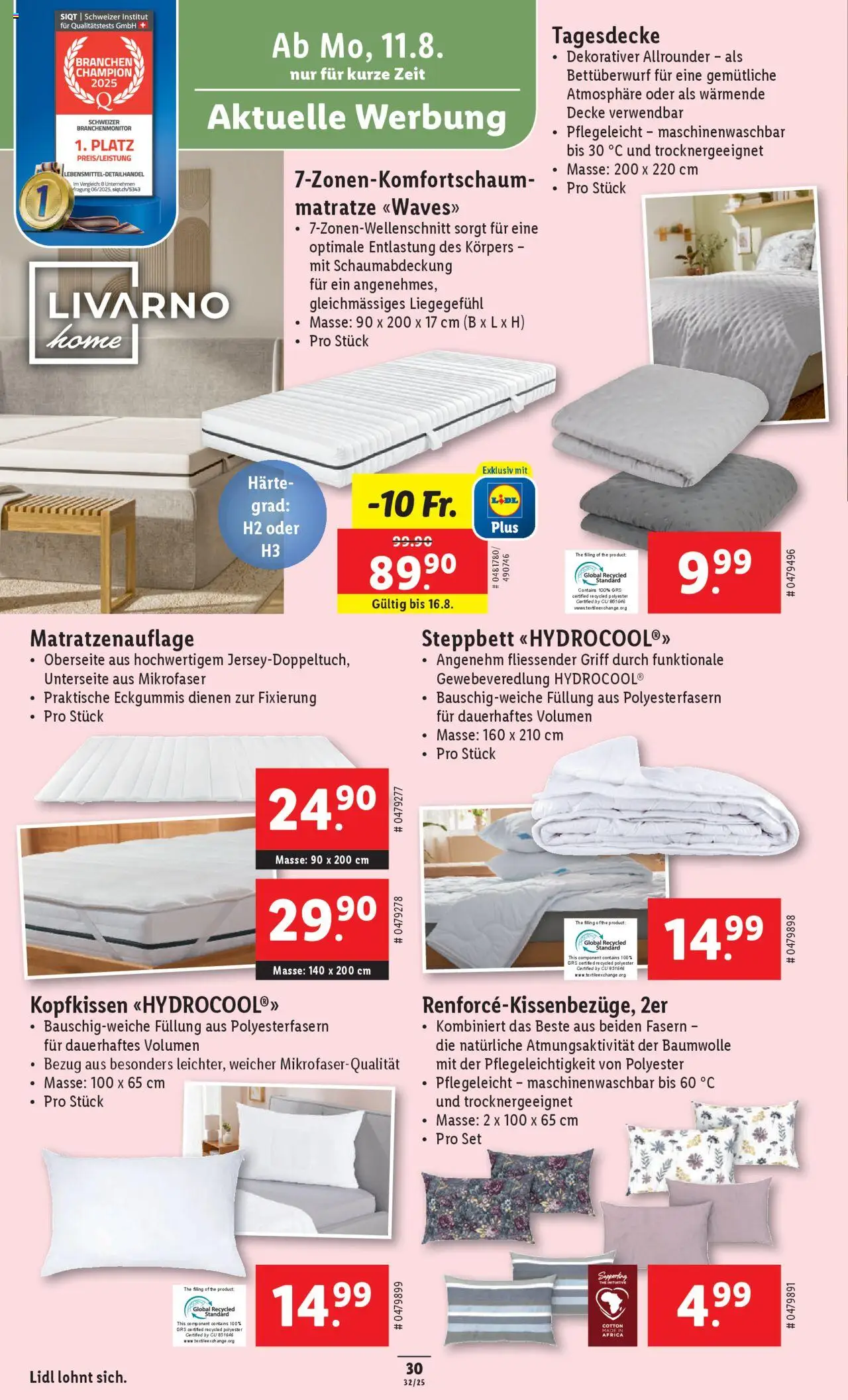 Lidl Aktionen ab 07.08.2025 | Seite: 32