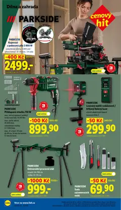 Náhled letáku PARKSIDE Univerzální pracovní stůl, rozpětí: 94-198 cm výška: 82-93 cm od 16.04.2026 | Strana: 28