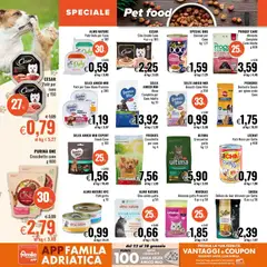 Anteprima del volantino Volantino Famila	 valido a partire dal 22.01.2026 | Pagina: 18 | Prodotti: Pesce, Manzo, Ceci, Crocchette cane