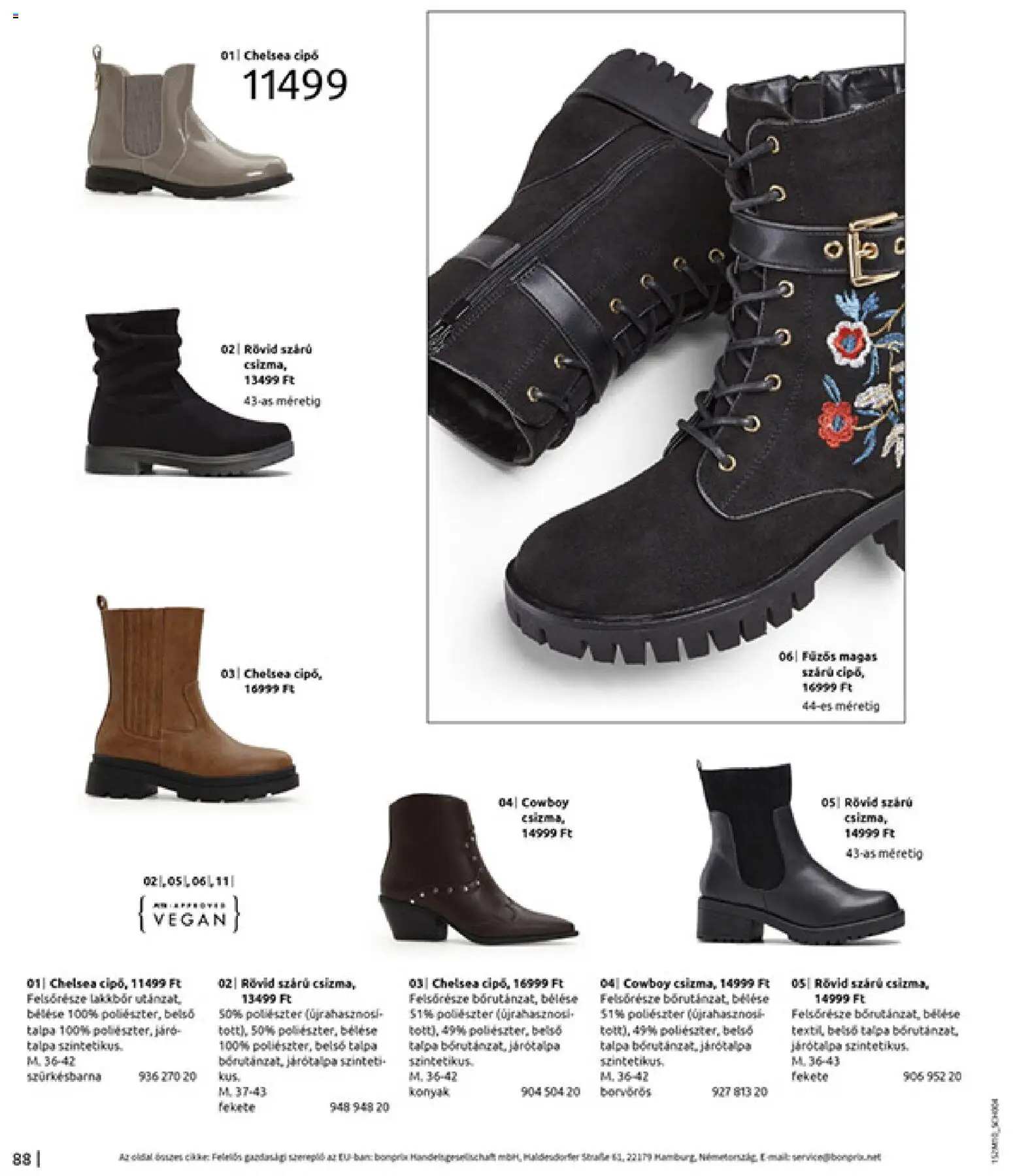 Bonprix akciós ujság - amely érvényes a következő dátumtól: 24.11.2025 | Oldal: 90 | Termékek: Vegán