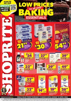 Shoprite specials catalogue – valid from 19.03.2026
