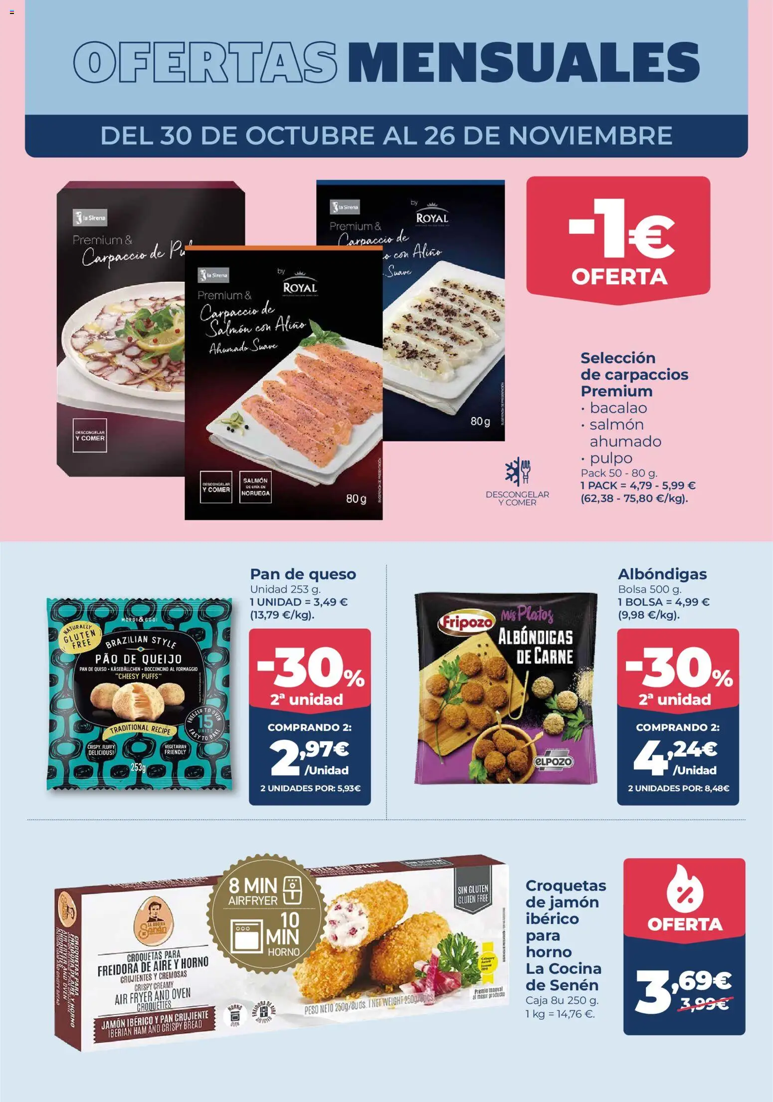 La Sirena folleto │ válido desde el 30.10.2025 | Página: 6 | Productos: Μπιμπερό, Jamón, Horno, Caja