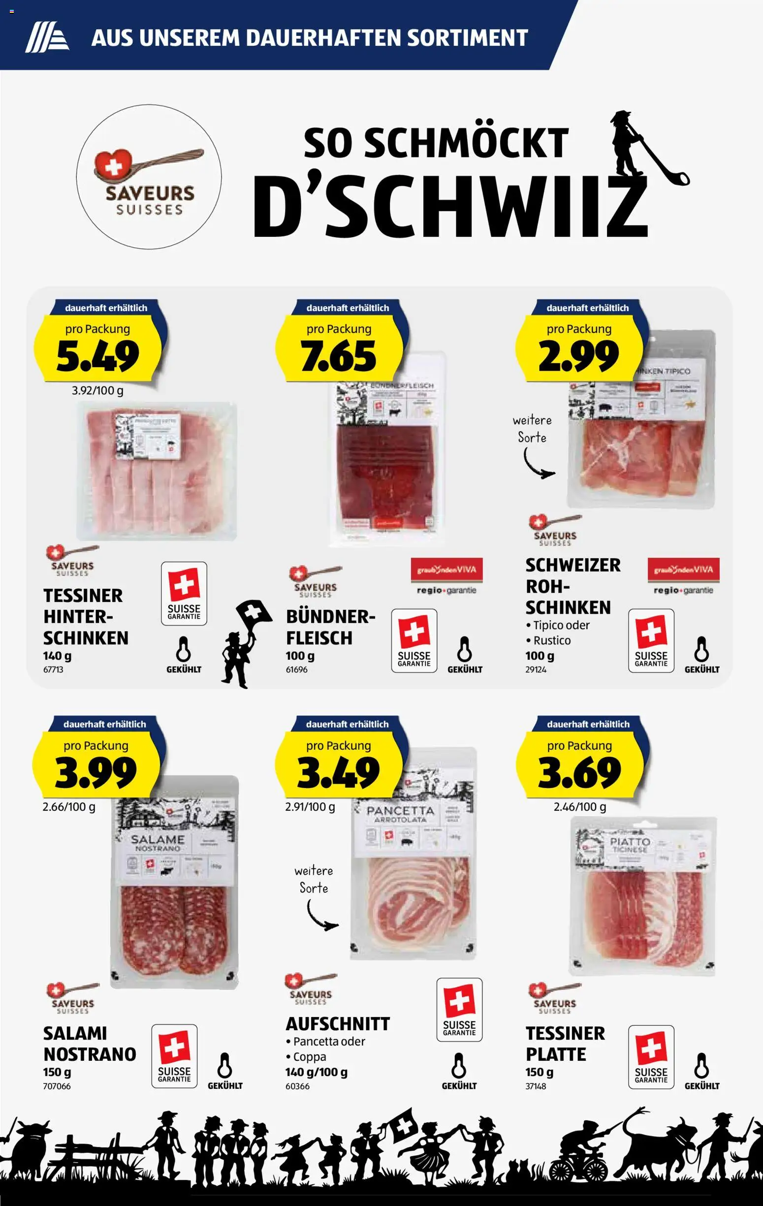 Aldi aktionen – gültig ab 23.04.2026 | Seite: 24 | Produkte: Salami, Schinken