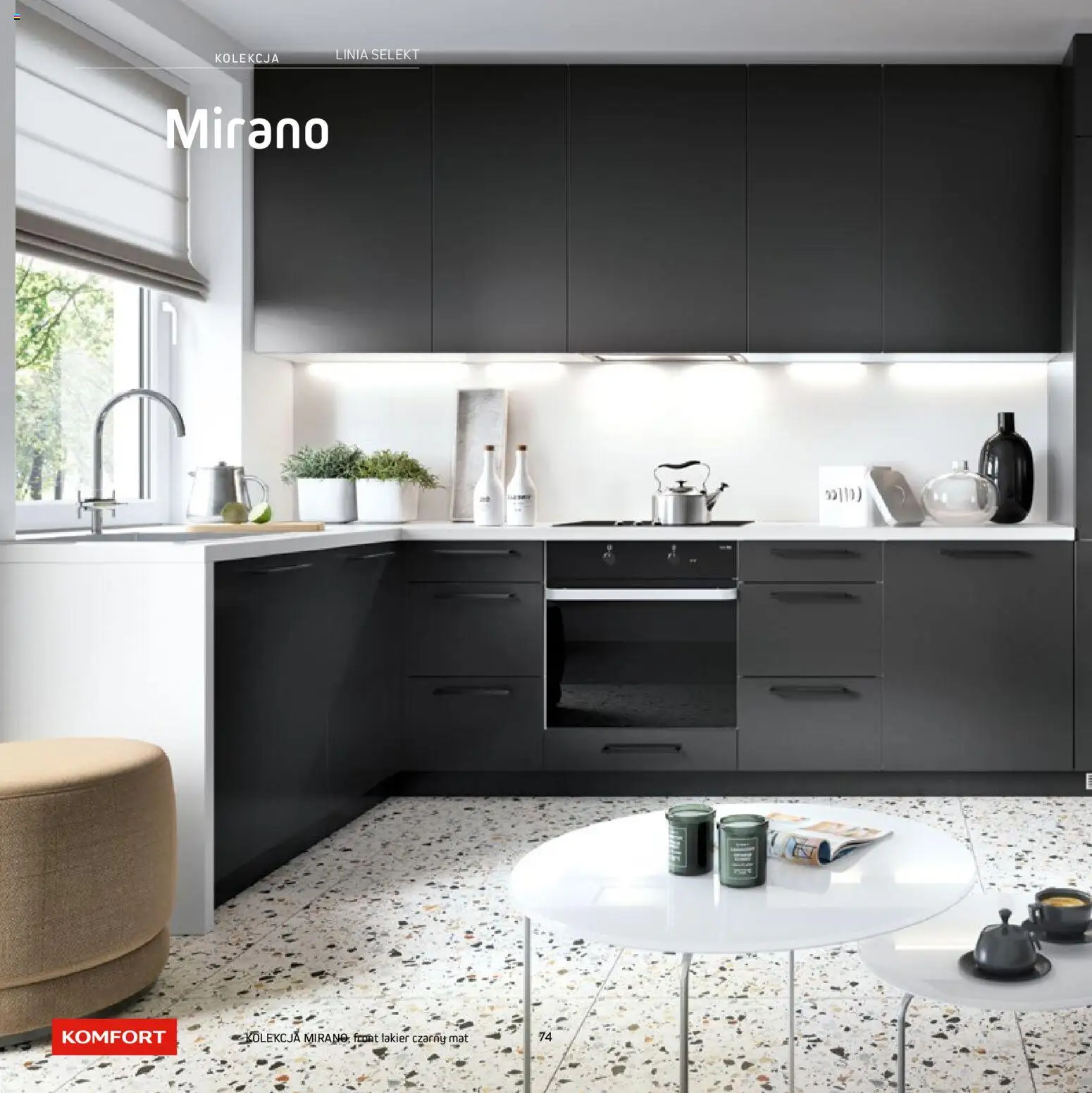 Komfort Gazetka - Katalog kuchnie od 15.12.2025 | Strona: 74