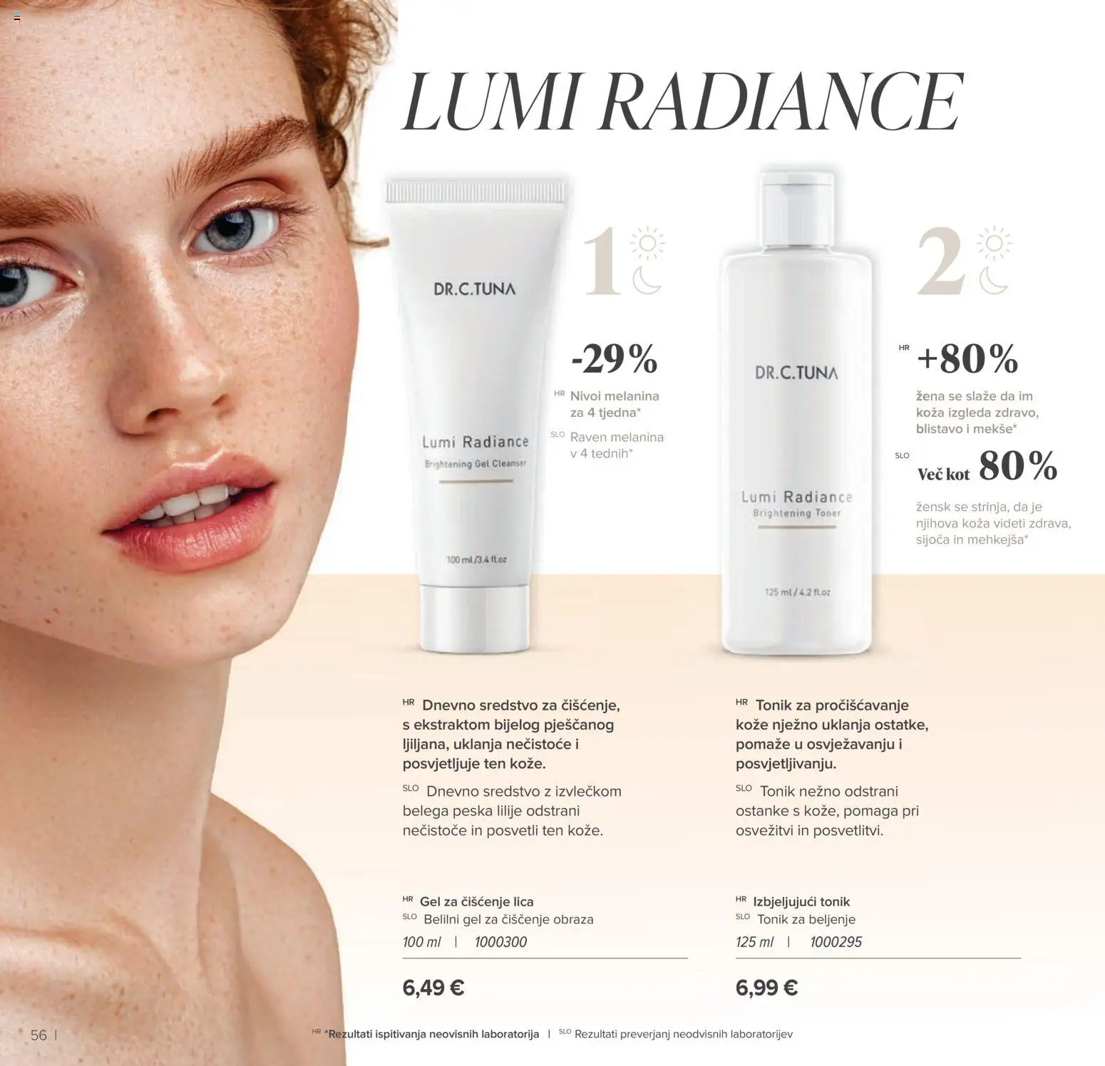 Farmasi katalog | vrijedi od 02.03.2026 | Stranica: 56 | Proizvodi: Gel za čišćenje lica, Toner