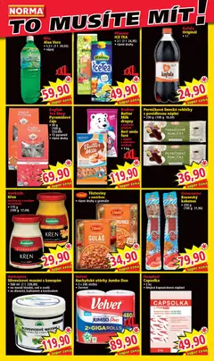 Náhled letáku Norma leták od 03.11.2025 | Strana: 9 | Produkty: Křen, Náplast, Kofola, Ice tea
