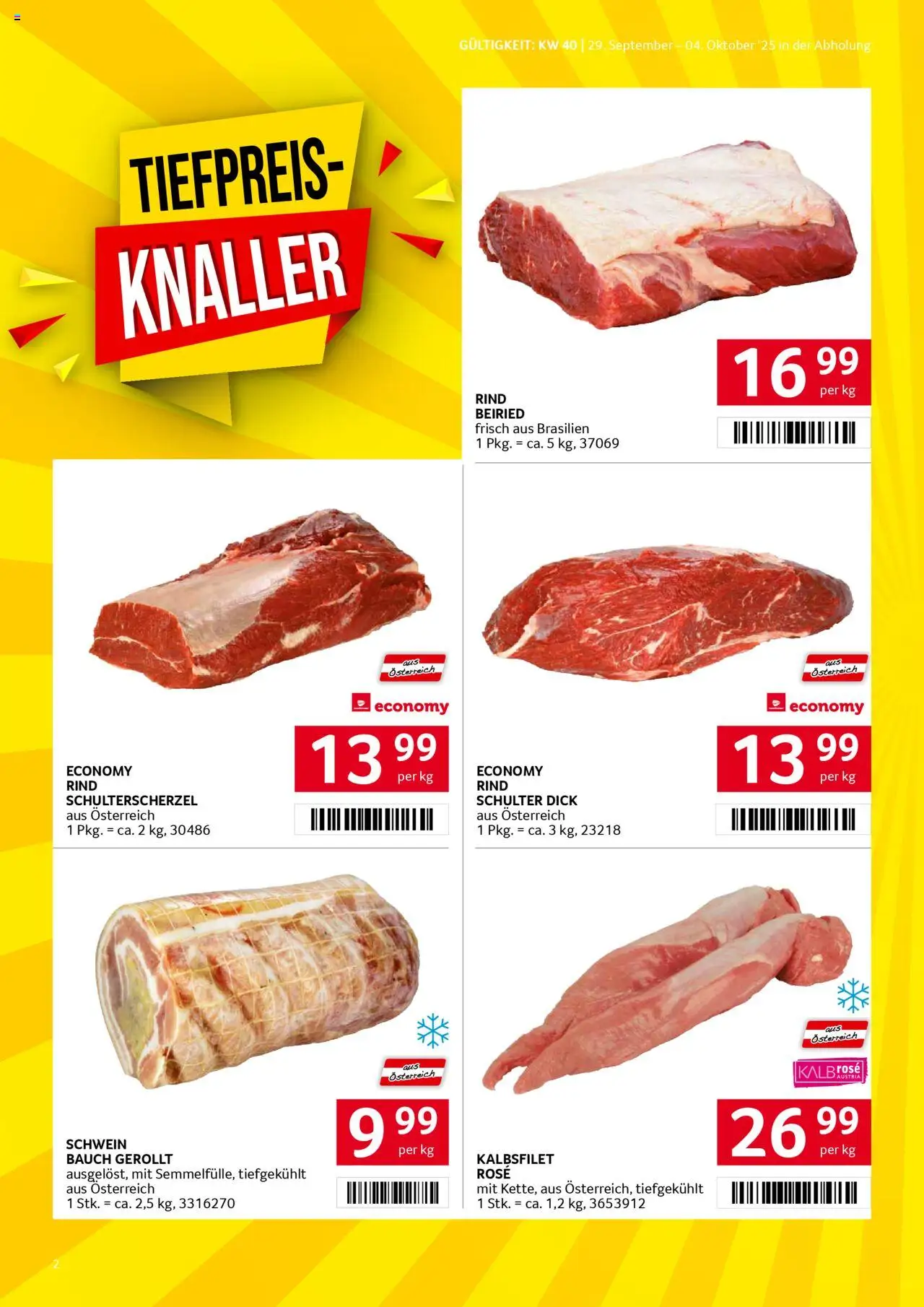 Transgourmet Flugblatt gültig ab 28.09.2025 | Seite: 2