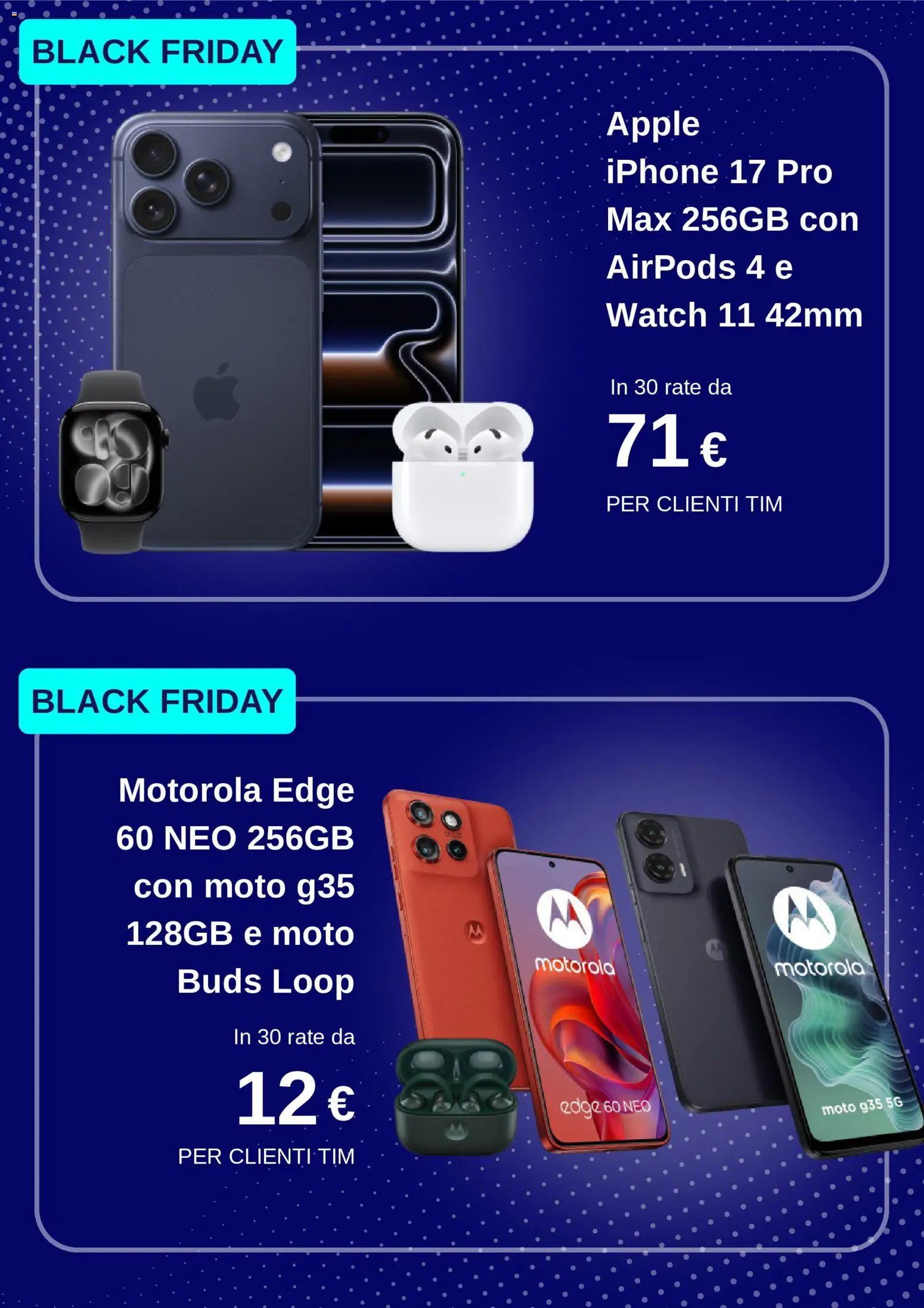Volantino TIM del 18.11.2025 | Pagina: 6 | Prodotti: Iphone, Airpods