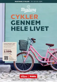 Eksempel på tilbudsavis Kvickly - Mustang fra butik Kvickly gyldig fra 01.08.2025