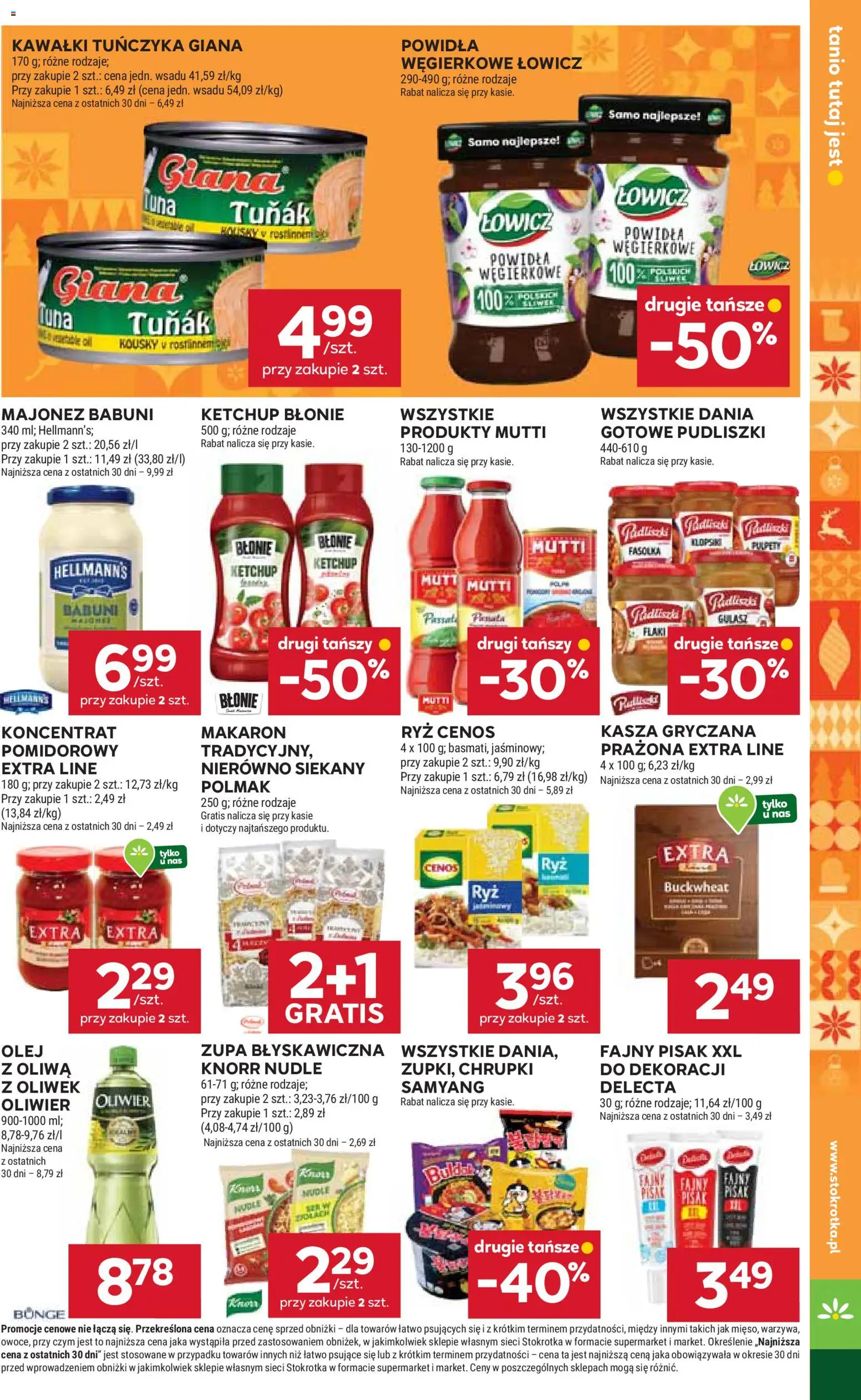 Stokrotka Black Friday od 27.11.2025 | Strona: 27 | Produkty: Ketchup, Stokrotka, Kasza gryczana, Ryż