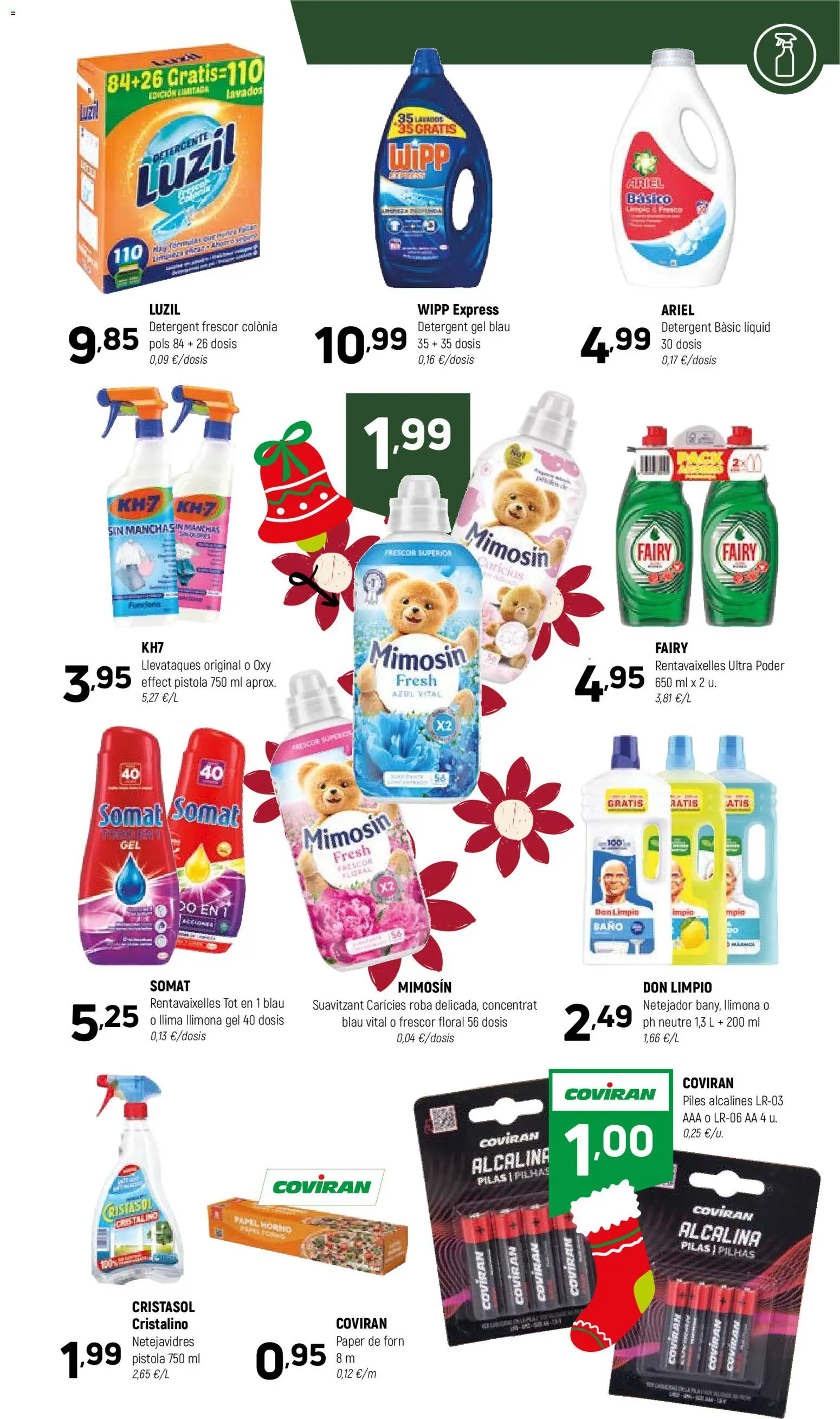 Coviran - Girona │ válido desde el 16.12.2025 | Página: 23 | Productos: Colonia, Detergente, Horno