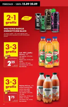 Sok 100% jabłko Hortex, 1 l, Sok 100% jabłko od 15.09.2025 | Strona: 12 | Produkty: Karta, Malina, Napoje, Sok