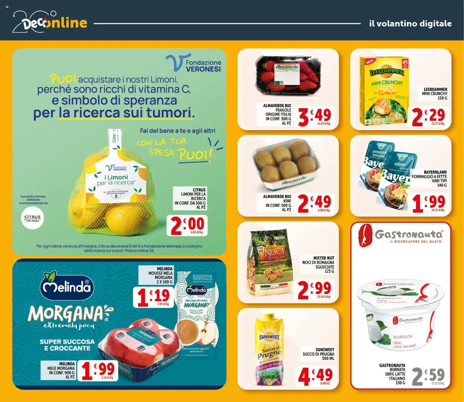 Volantino Decò del 09.04.2026 | Pagina: 23 | Prodotti: Succo, Mele, Tè, Kiwi