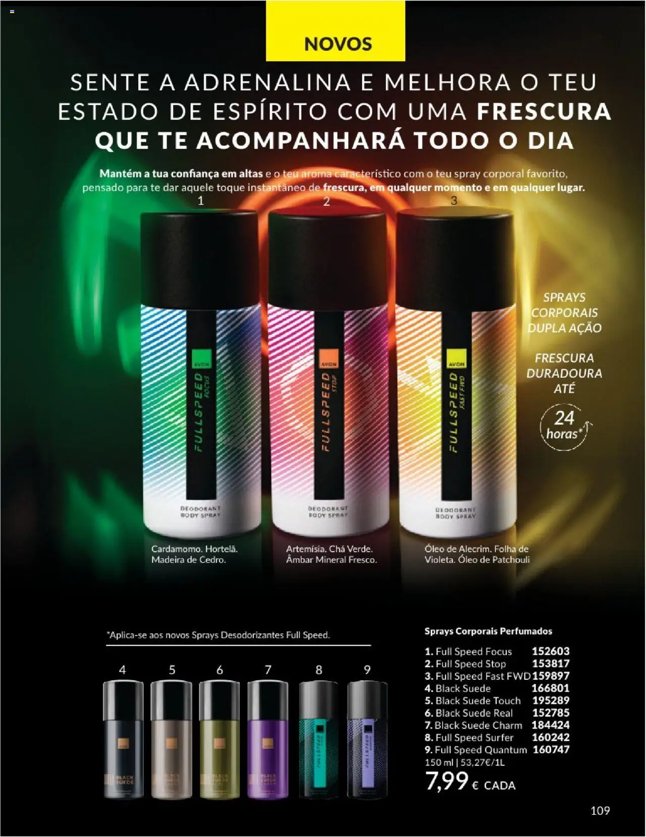 Catálogo Avon Campanha 8 │ válido de 01.08.2025 | Página: 109 | Produtos: Óleo, Chá