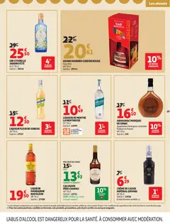 Auchan - Prévisualisation de Auchan - Sélection gourmet, bon Noël valide à partir de 16.12.2025 | Page: 69 | Produits: Liqueur, Grand Marnier cordon rouge, Gin, Crème