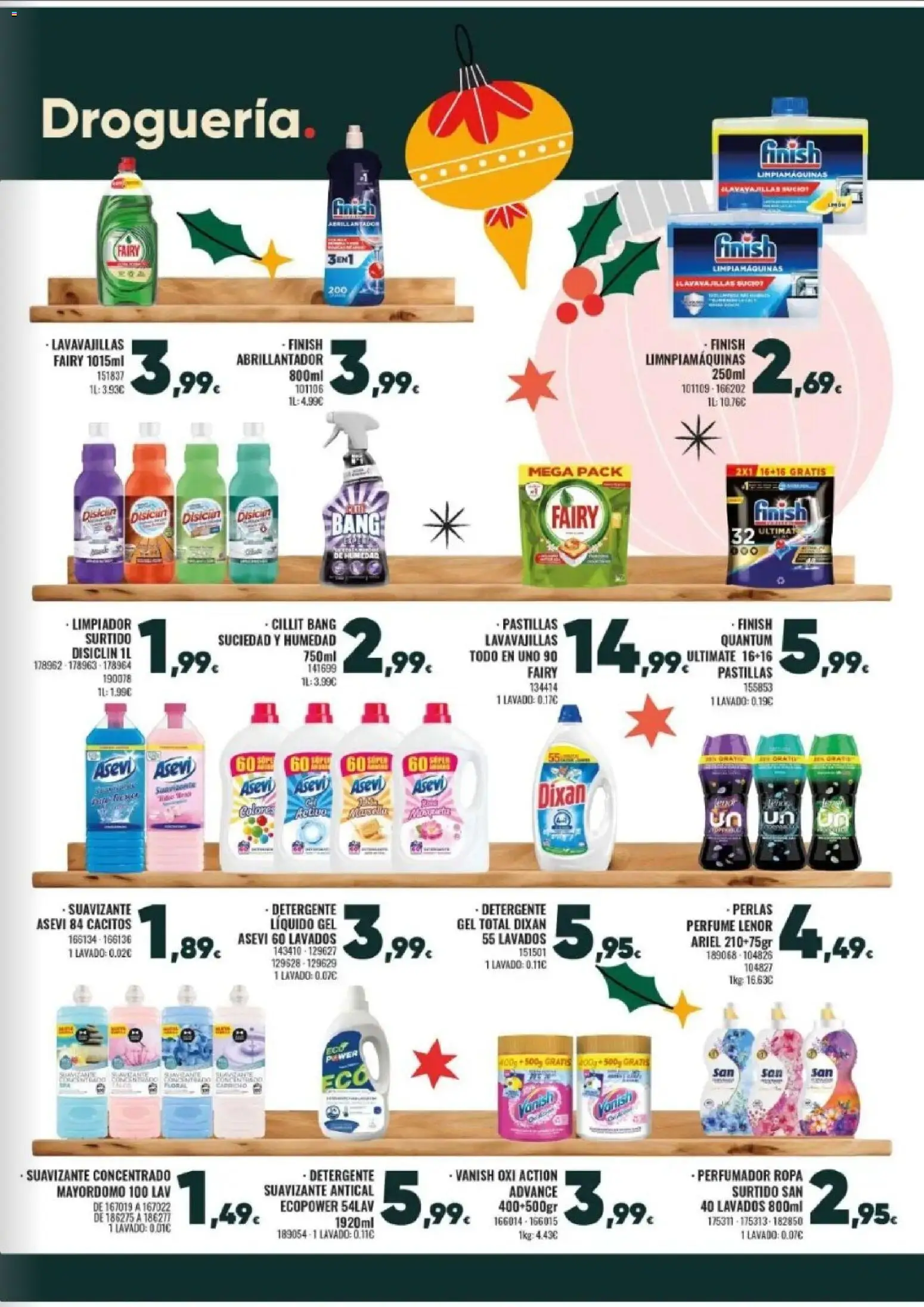 Family Cash folleto │ válido desde el 11.12.2025 | Página: 22 | Productos: Perfume, Detergente, Suavizante, Lavavajillas