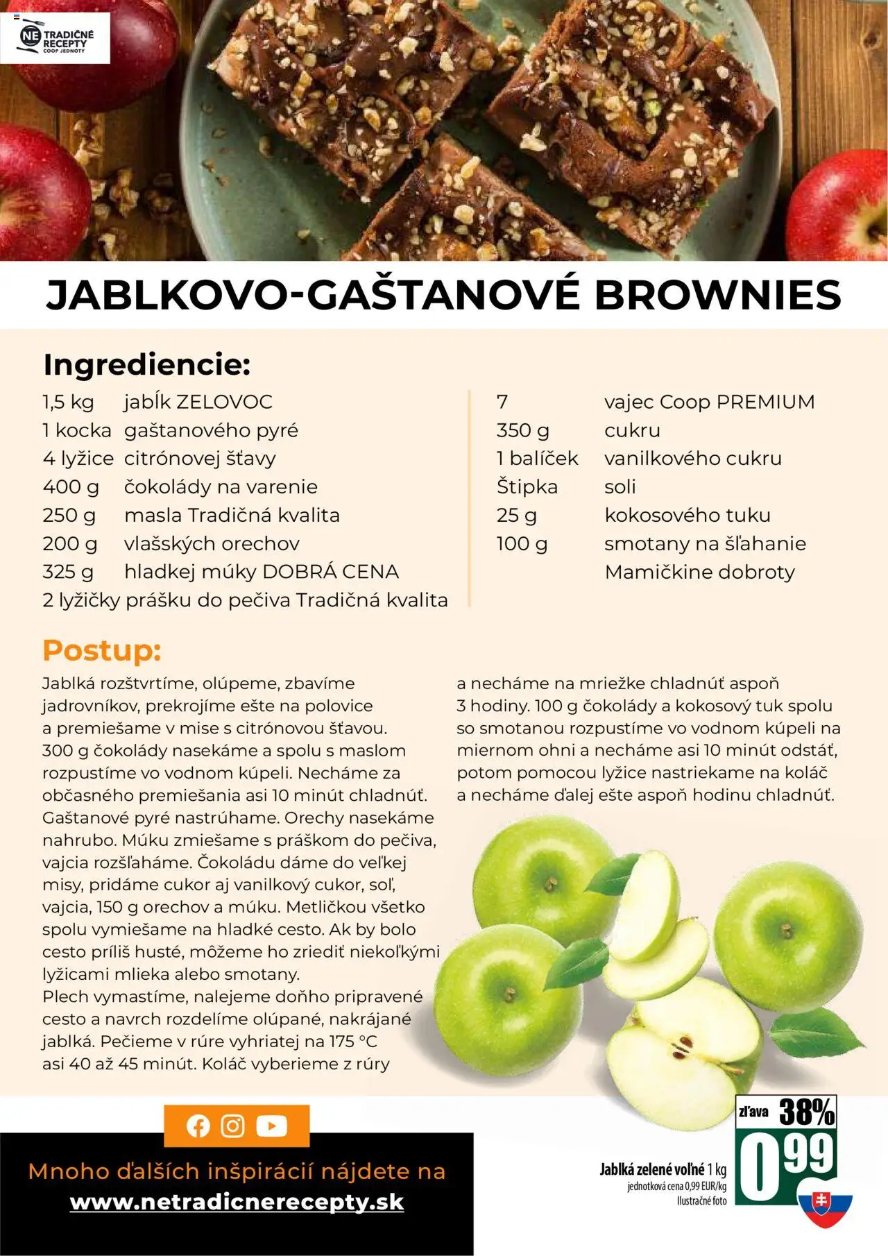 Nové COOP Jednota akcie – leták je platný od 16.10.2025 | Strana: 27 | Produkty: Vajcia, Koláč, Cukor, Orechy