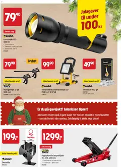 Forhåndsvisning av Jula kundeavis gyldig fra 02.12.2025 | Side: 7 | Produkter: Arbeidslampe, Lommelykt, Uscător rufe