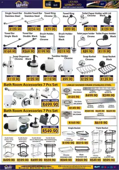 Laduma Hardware The Exciting Special Group A │ valid from 14.07.2025 | Page: 13 | Products: Toilet, Basket, Towel, Paper