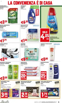 Volantino Borello Supermercati del 24.07.2025 | Pagina: 11