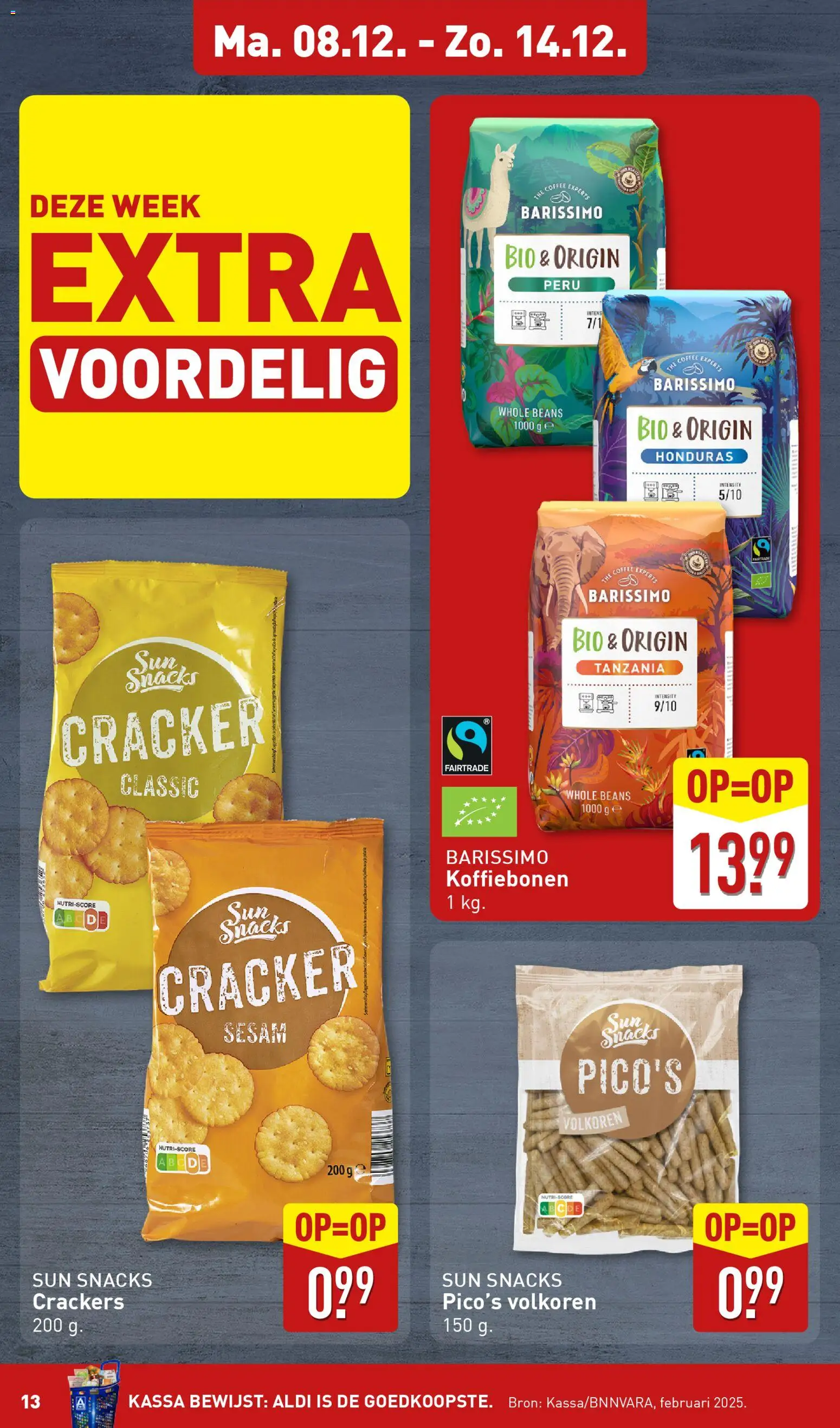 {H1} | Pagina: 13 | Producten: Snacks, Édességek, Koffiebonen
