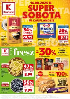 Pogląd oferty "Kaufland gazetka - Super Sobota" - ważna od 16.08.2025
