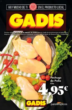 Vista previa Gadis - folleto válido desde el 05.02.2026