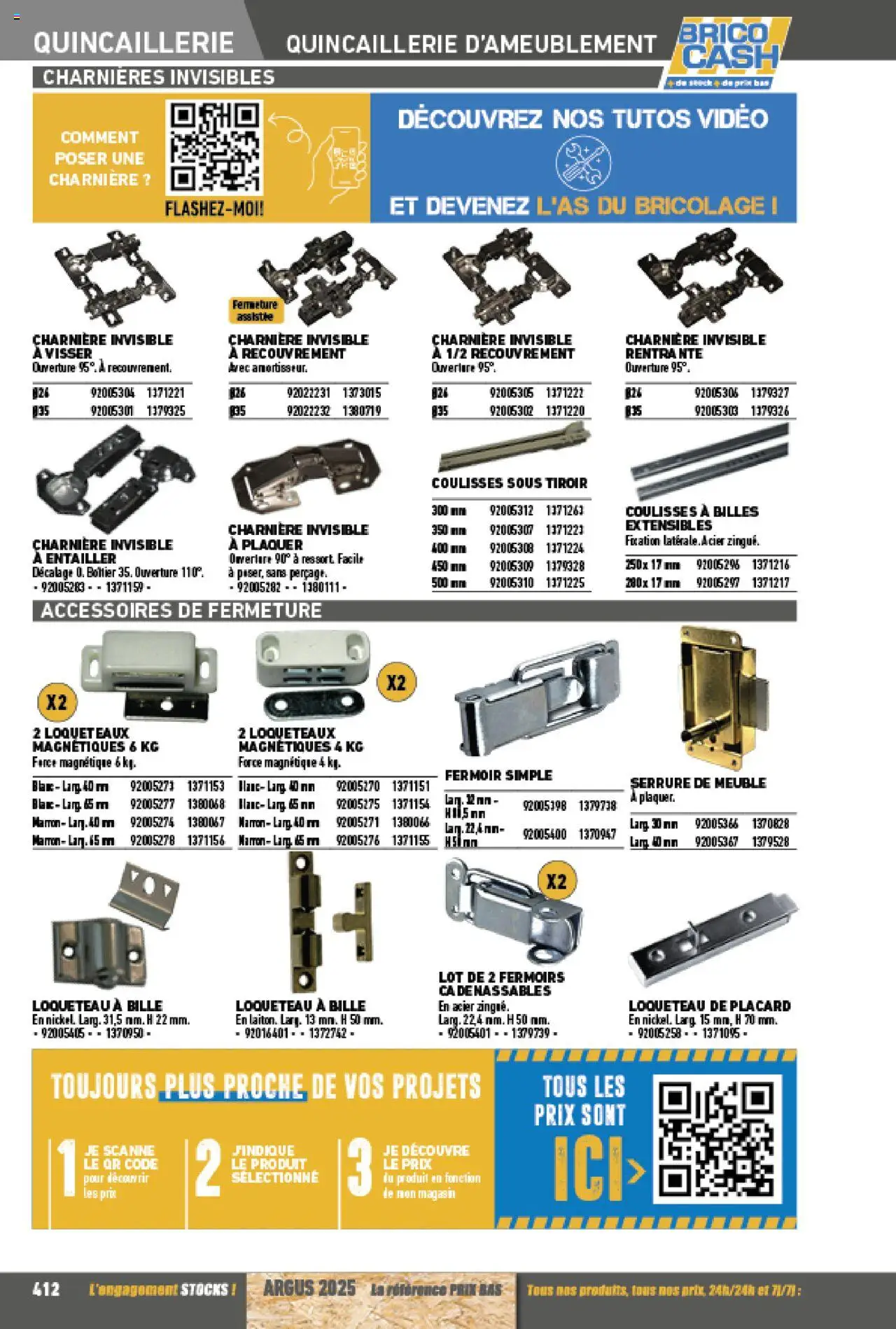 {H1} | Page: 412 | Produits: Meuble, Vidéo, Charnière