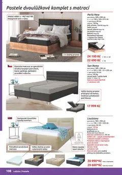 Náhled letáku ORFA nábytek katalog 2024-2025 od 15.08.2024 | Strana: 108 | Produkty: Postele, Rošt, Perla, Barvy
