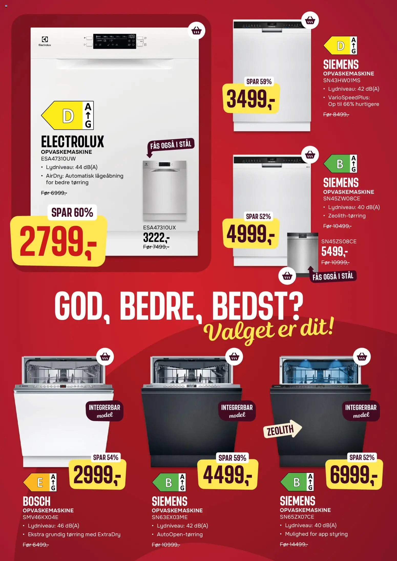 Skousen tilbudsavis – gyldig fra 06.04.2026 | Side: 3 | Produkter: Opvaskemaskine