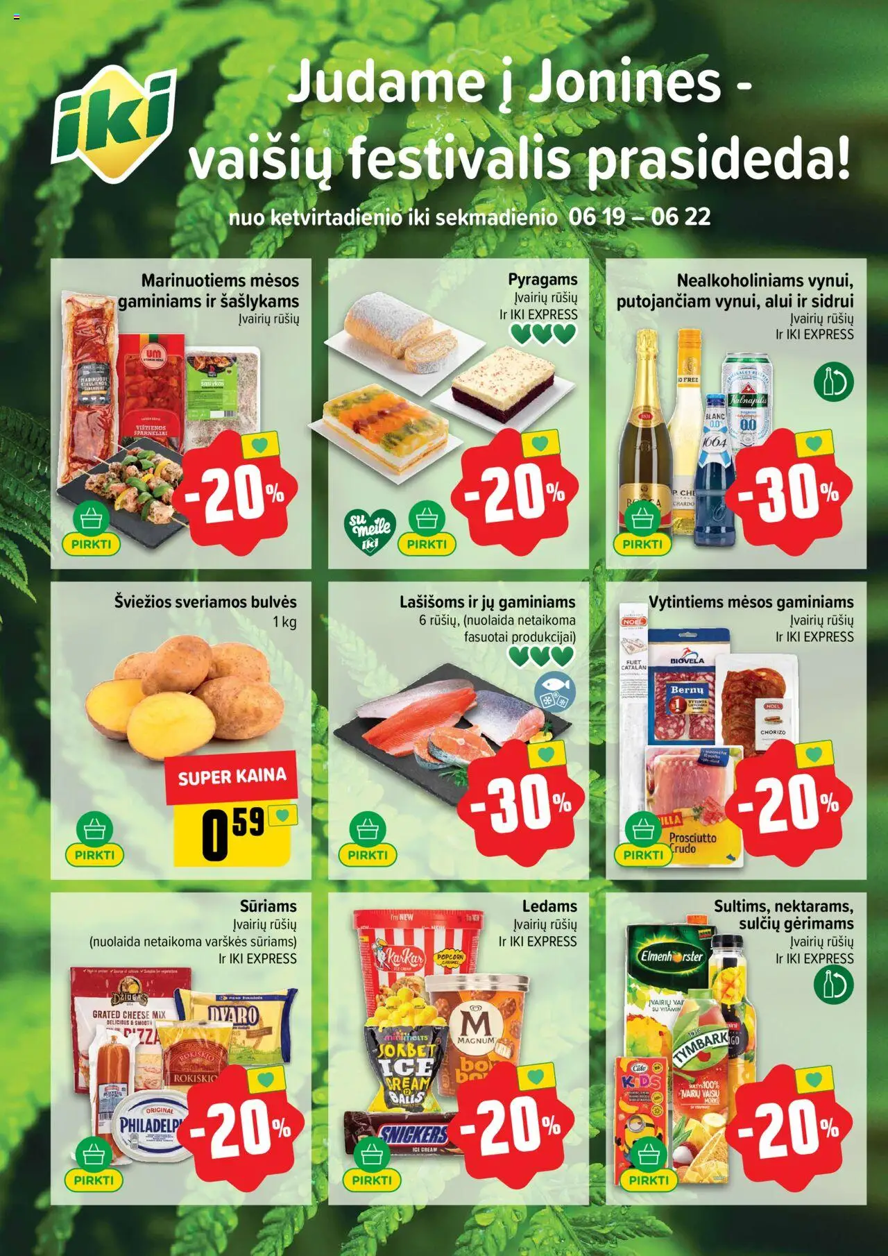 IKI leidinys│galioja nuo 16.06.2025 | Puslapis: 62 | Prekių: Vištienos, Bulvės