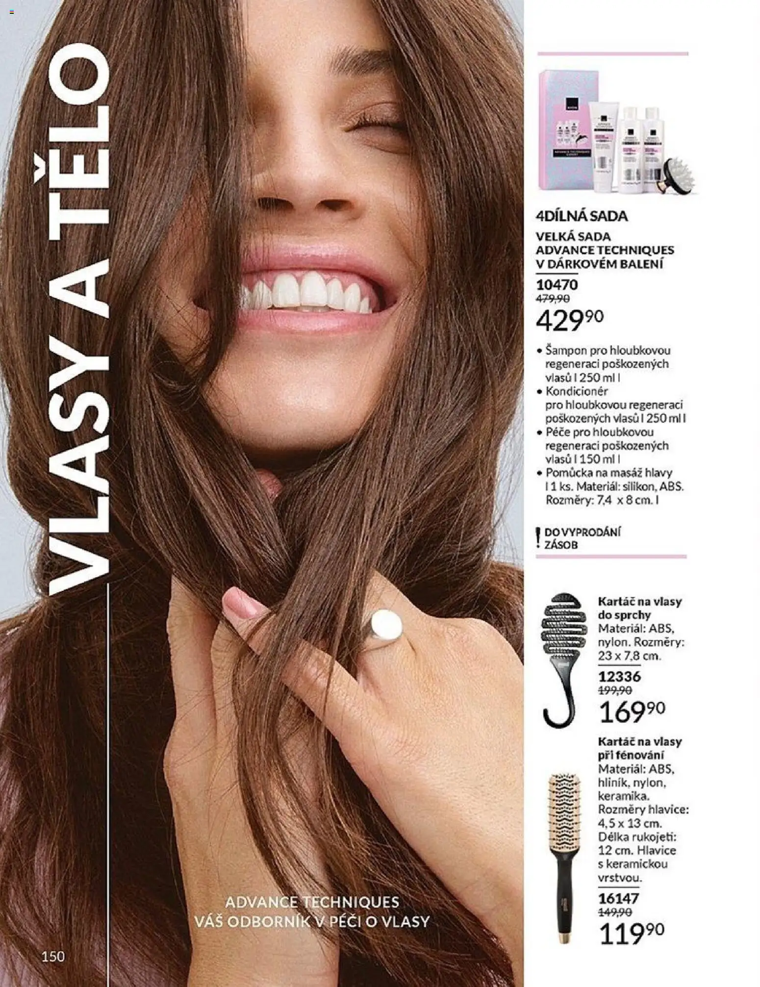 Avon katalog 2/2026 od 01.02.2026 | Strana: 150 | Produkty: Kartáč na vlasy, Šampon, Kartáč