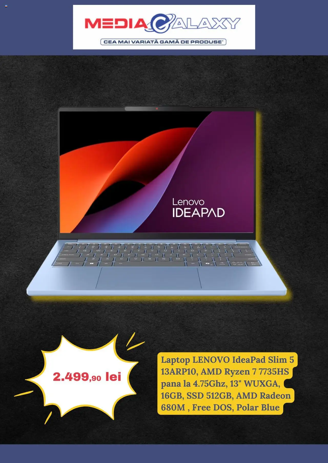 Catalog Media Galaxy – valabil de la 14.08.2025 | Pagină: 3 | Produse: Laptop