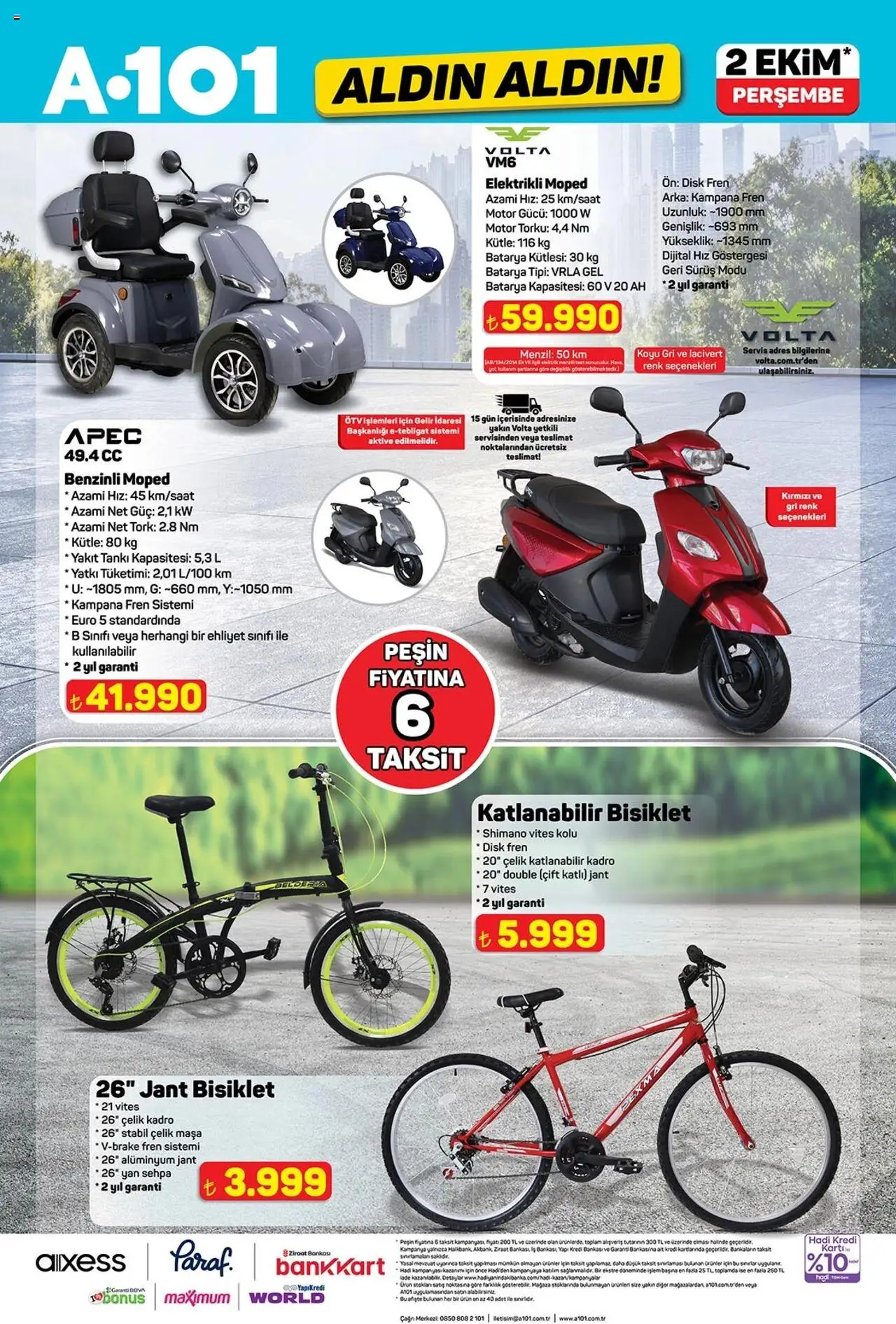 A101 Katalog Aldın Aldın - 02.10.2025 tarihinden itibaren geçerlidir | Sayfa: 4 | Ürünler: Masa, Disk