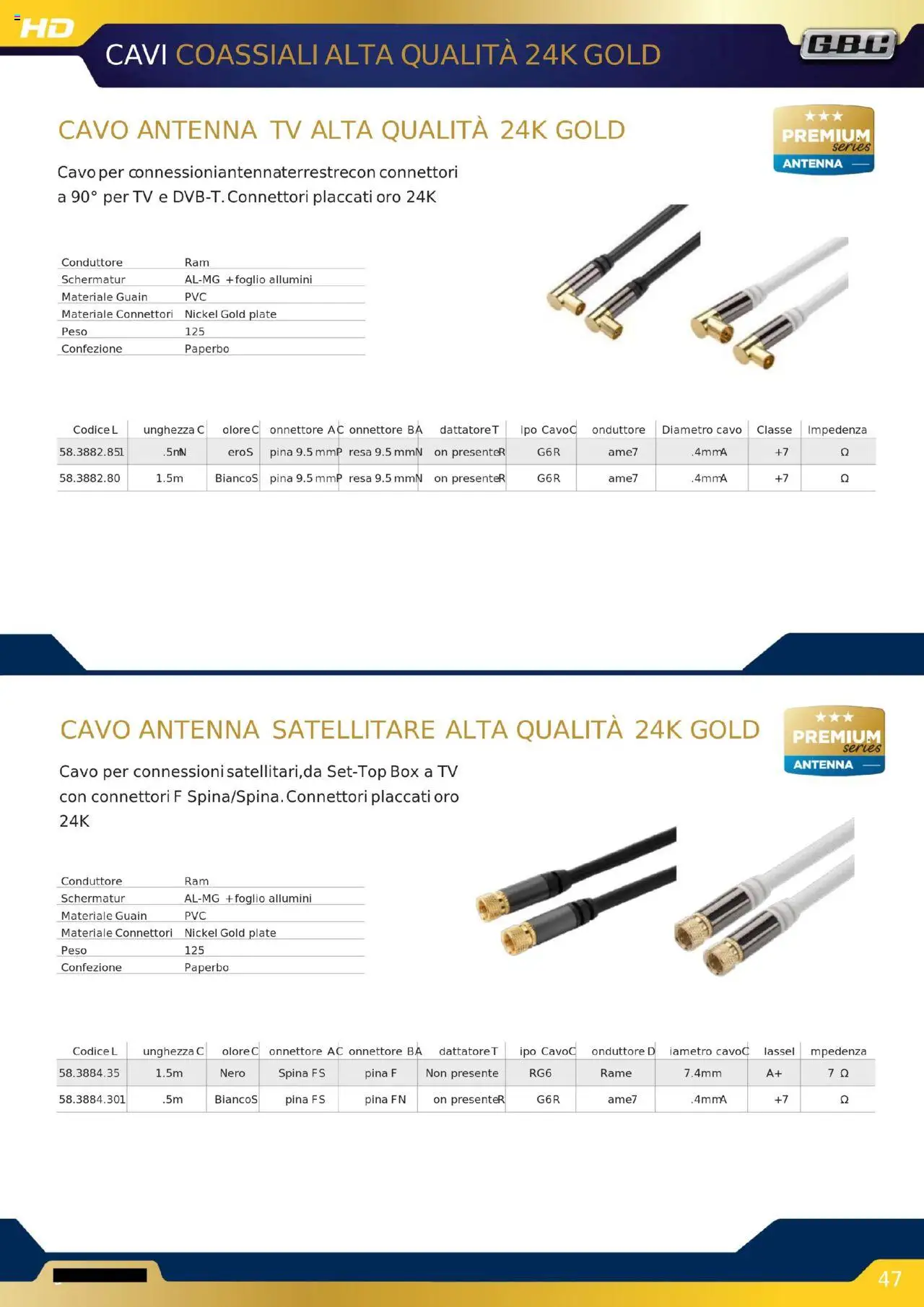 Volantino GBC del 16.10.2025 | Pagina: 47 | Prodotti: TV, Cavo, Satellitare