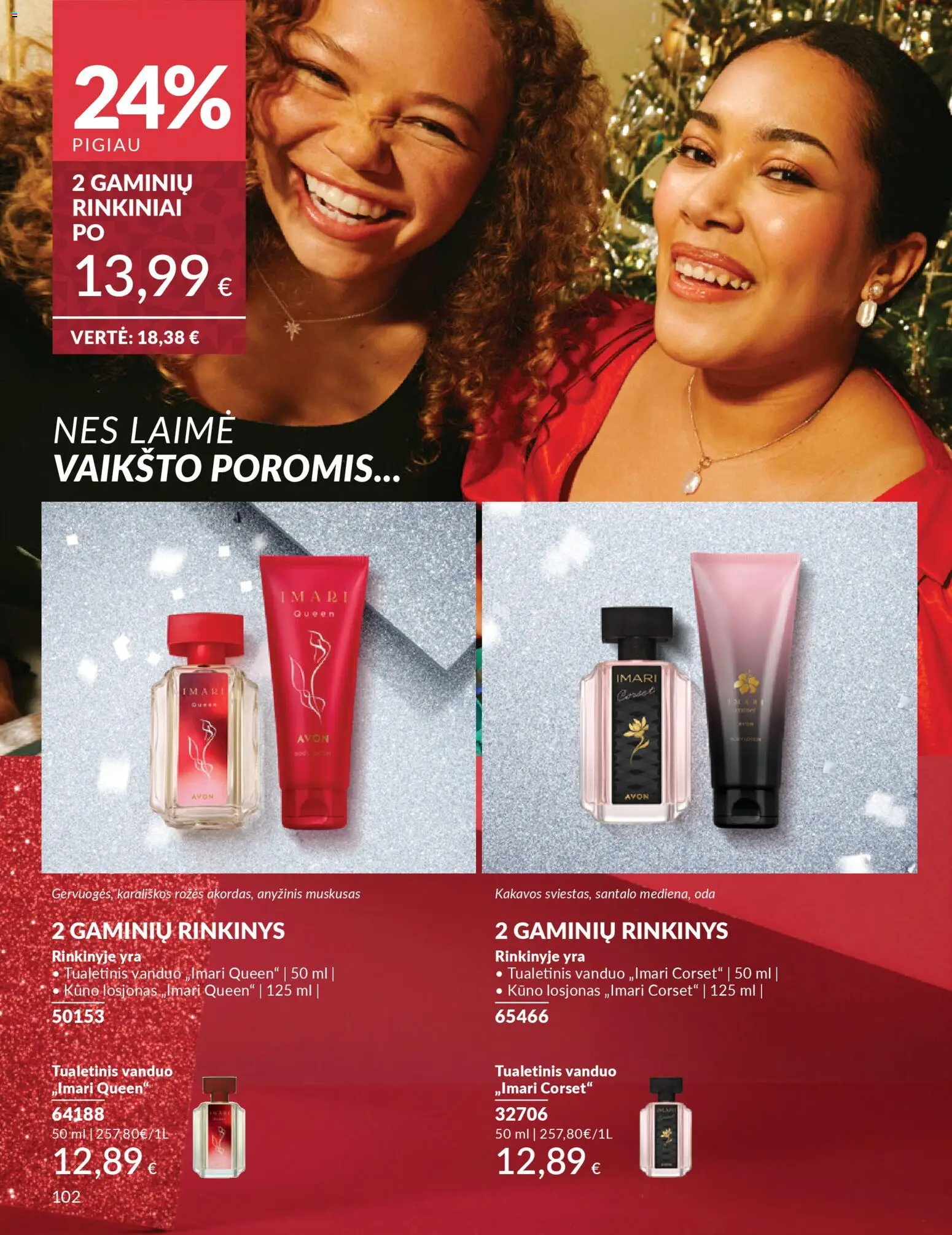 AVON akcijos nuo 01.11.2025 | Puslapis: 102 | Prekių: Tualetinis vanduo